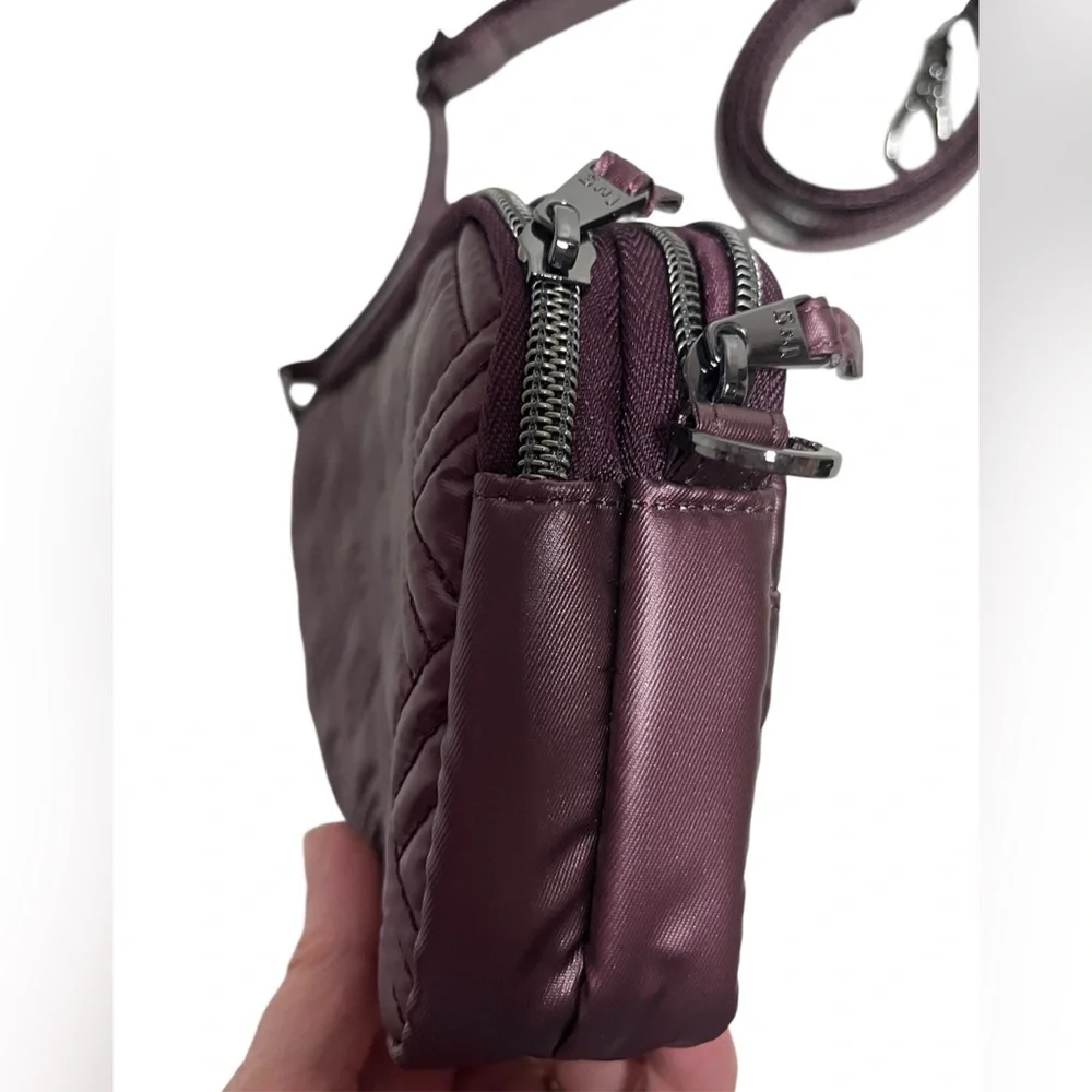 Lug Coupe XL Convertible Quilted Crossbody Belt Bag Wine Color NWT - Picture 9 of 11